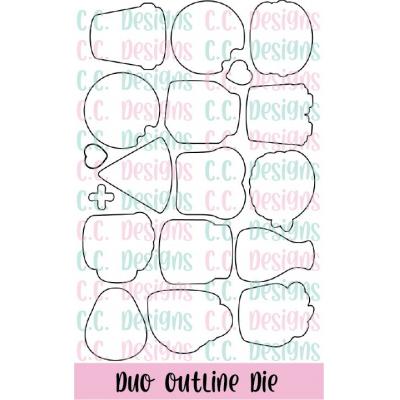 C.C. Designs Outline Die - Duos